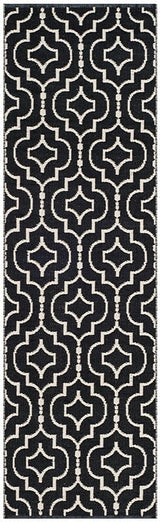 Safavieh Montauk Mtk722D Black / Ivory Rugs.