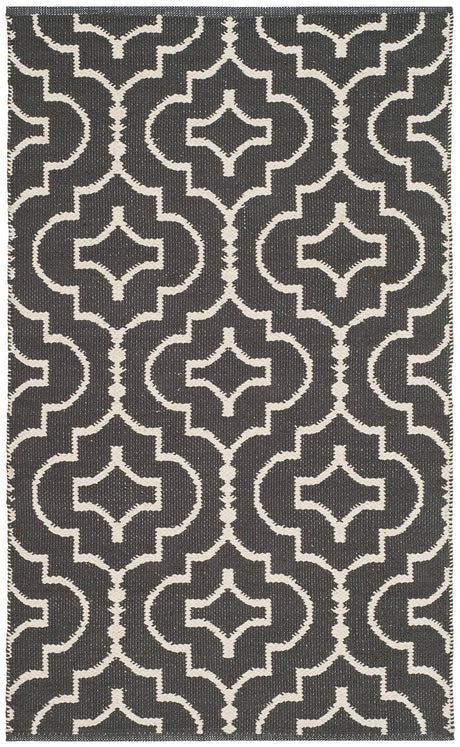 Safavieh Montauk Mtk722E Dark Grey / Ivory Rugs.