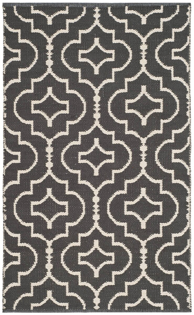 Safavieh Montauk Mtk722E Dark Grey / Ivory Rugs.