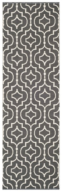 Safavieh Montauk Mtk722E Dark Grey / Ivory Geometric Area Rug