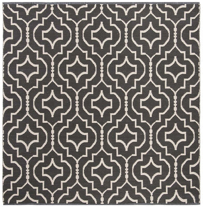 Safavieh Montauk Mtk722E Dark Grey / Ivory Geometric Area Rug