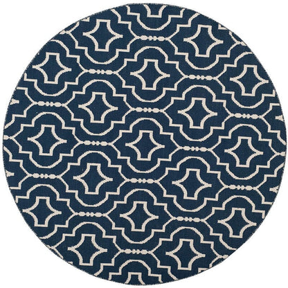 Safavieh Montauk Mtk722H Navy / Ivory Geometric Area Rug