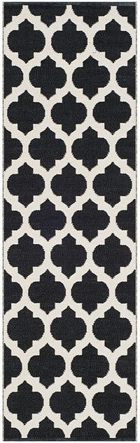 Safavieh Montauk Mtk723D Black / Ivory Geometric Area Rug