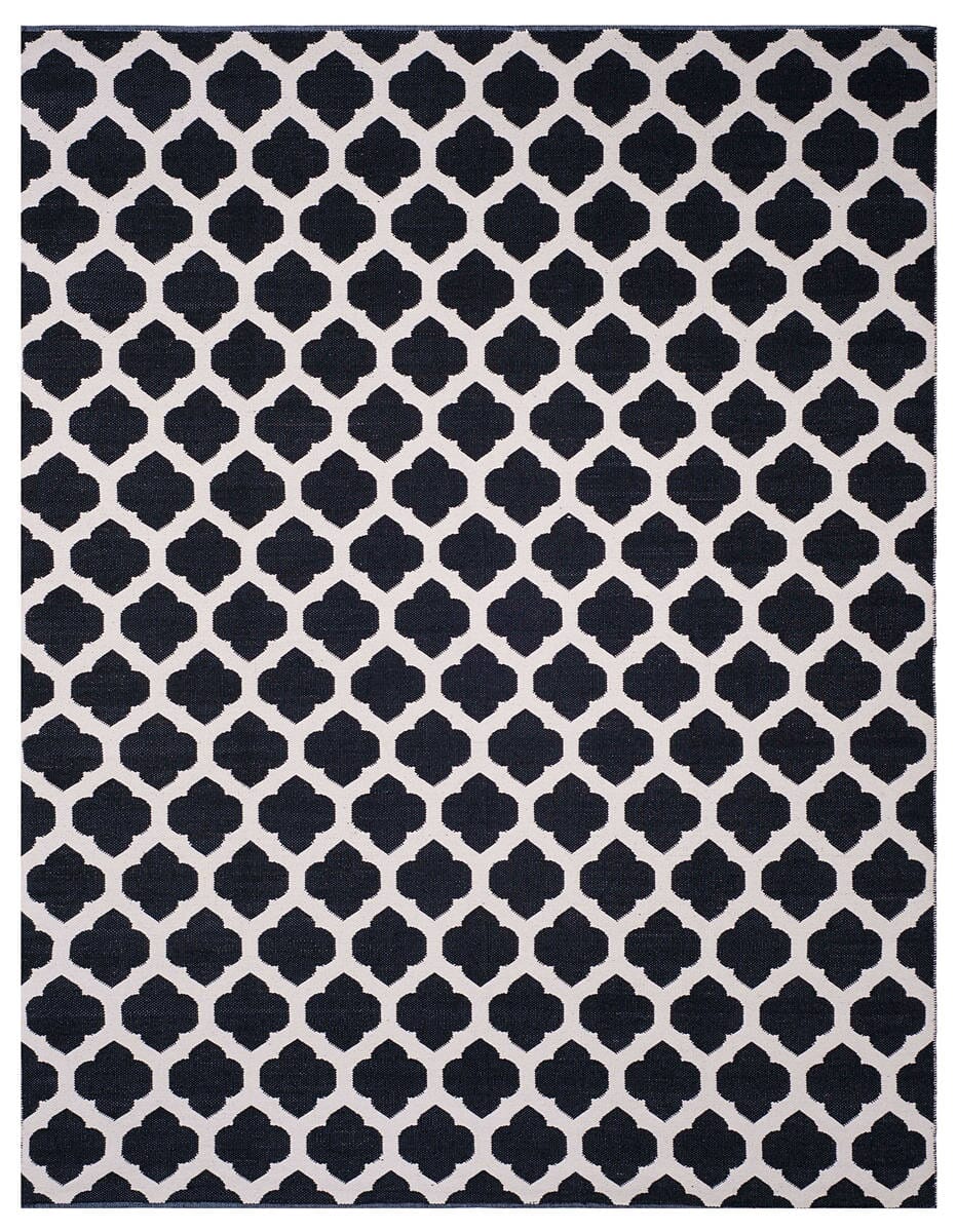 Safavieh Montauk Mtk723D Black / Ivory Rugs.