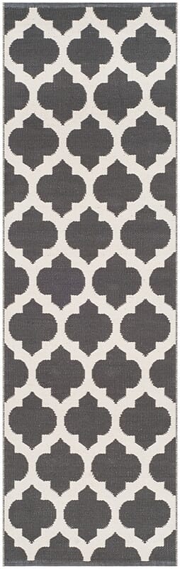 Safavieh Montauk Mtk723E Dark Grey / Ivory Geometric Area Rug