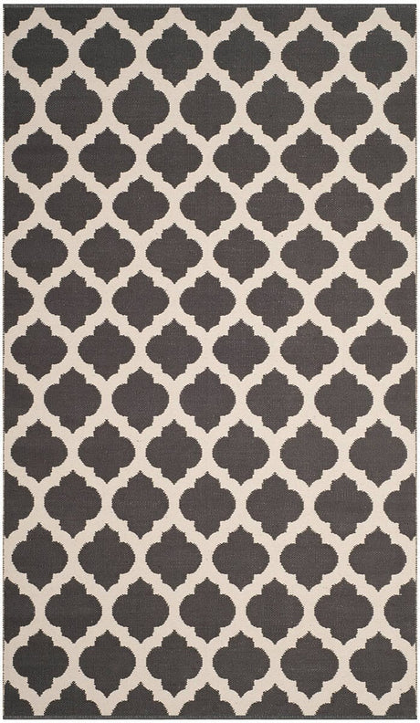 Safavieh Montauk Mtk723E Dark Grey / Ivory Rugs.