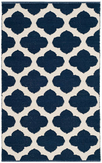 Safavieh Montauk Mtk723H Navy / Ivory Geometric Area Rug