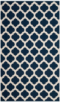 Safavieh Montauk Mtk723H Navy / Ivory Geometric Area Rug