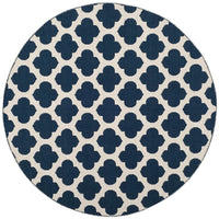 Safavieh Montauk Mtk723H Navy / Ivory Geometric Area Rug