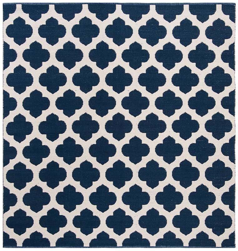 Safavieh Montauk Mtk723H Navy / Ivory Geometric Area Rug