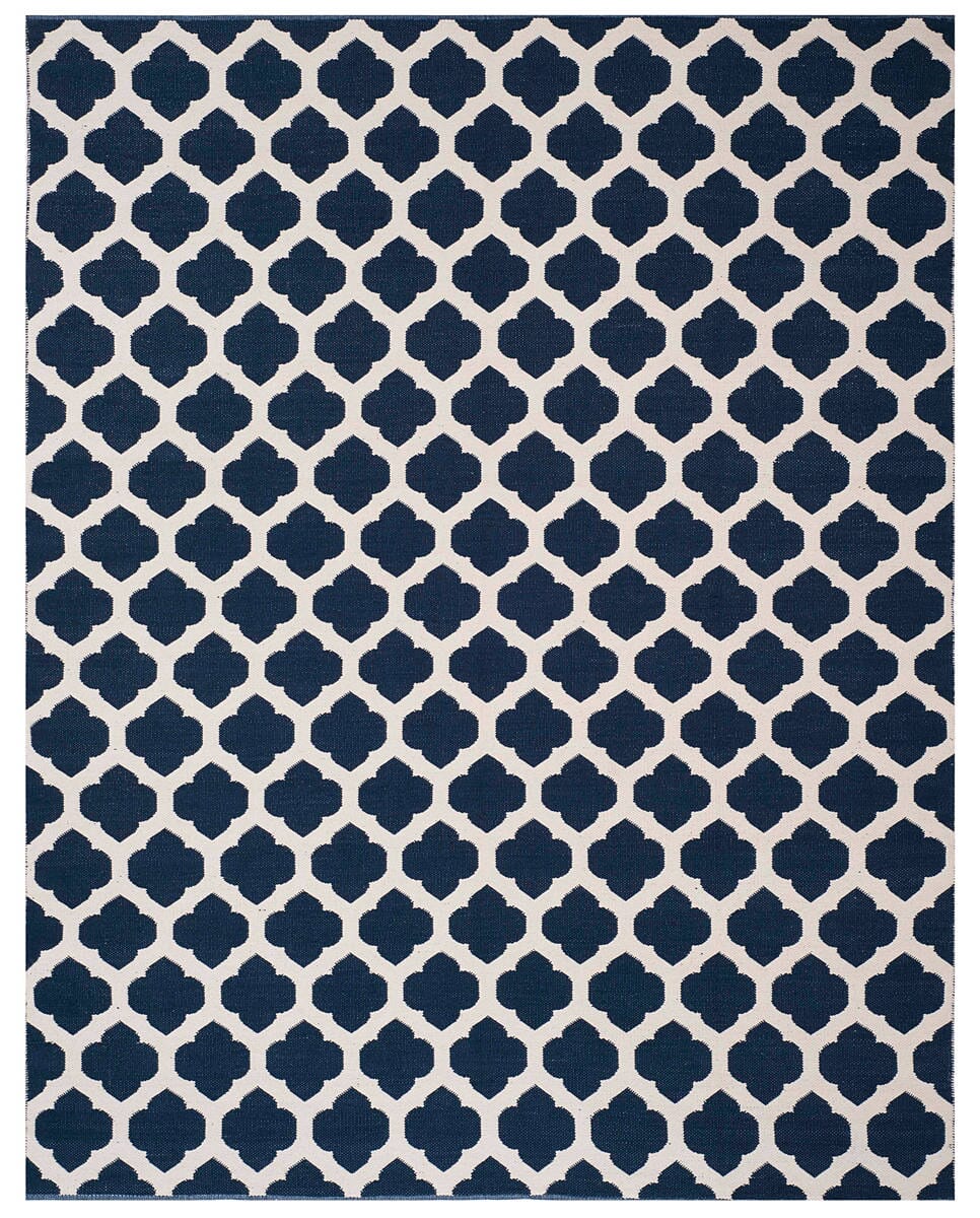 Safavieh Montauk Mtk723H Navy / Ivory Geometric Area Rug