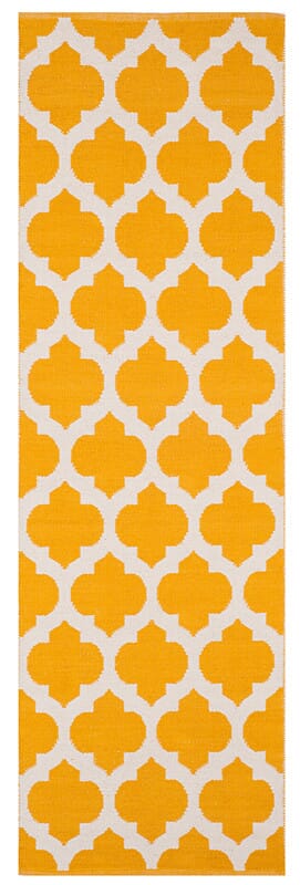 Safavieh Montauk Mtk723J Yellow / Ivory Geometric Area Rug