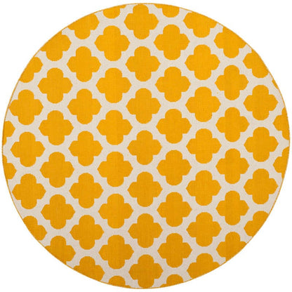 Safavieh Montauk Mtk723J Yellow / Ivory Geometric Area Rug