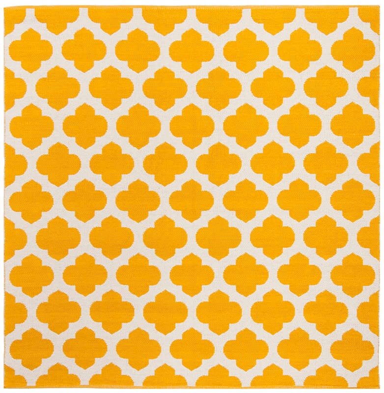 Safavieh Montauk Mtk723J Yellow / Ivory Geometric Area Rug