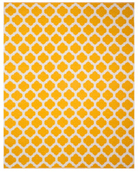 Safavieh Montauk Mtk723J Yellow / Ivory Geometric Area Rug