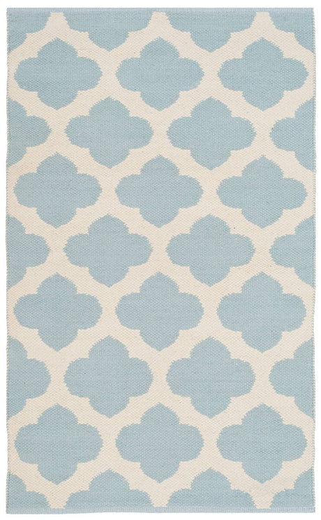 Safavieh Montauk Mtk723K Light Blue / Ivory Rugs.