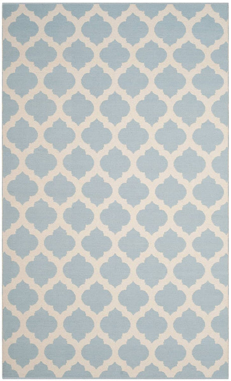 Safavieh Montauk Mtk723K Light Blue / Ivory Rugs.