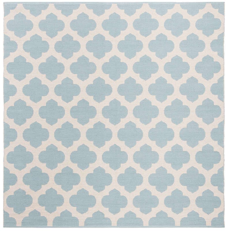 Safavieh Montauk Mtk723K Light Blue / Ivory Rugs.