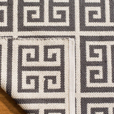 Safavieh Montauk Mtk724E Dark Grey / Ivory Rugs.