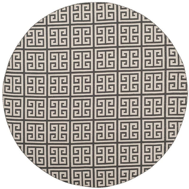 Safavieh Montauk Mtk724E Dark Grey / Ivory Rugs.