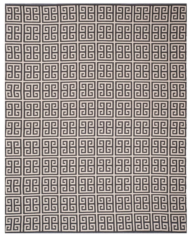 Safavieh Montauk Mtk724E Dark Grey / Ivory Rugs.