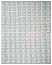 Safavieh Montauk Mtk724K Light Blue / Ivory Geometric Area Rug