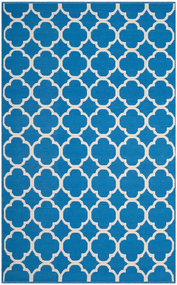 Safavieh Montauk Mtk725C Blue / Ivory Geometric Area Rug