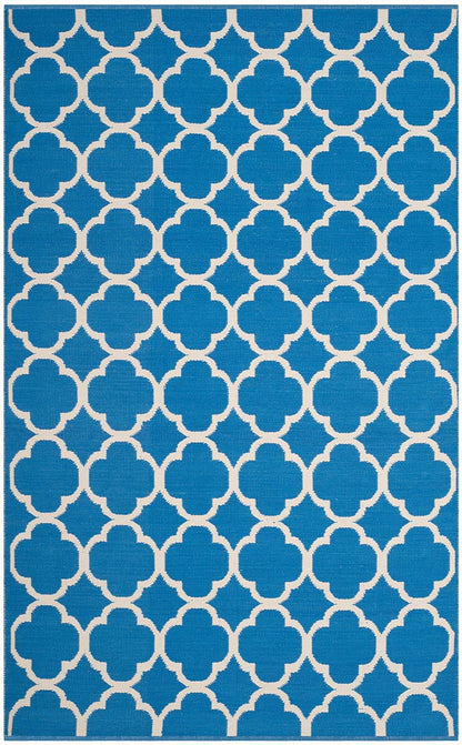 Safavieh Montauk Mtk725C Blue / Ivory Geometric Area Rug