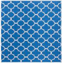 Safavieh Montauk Mtk725C Blue / Ivory Geometric Area Rug