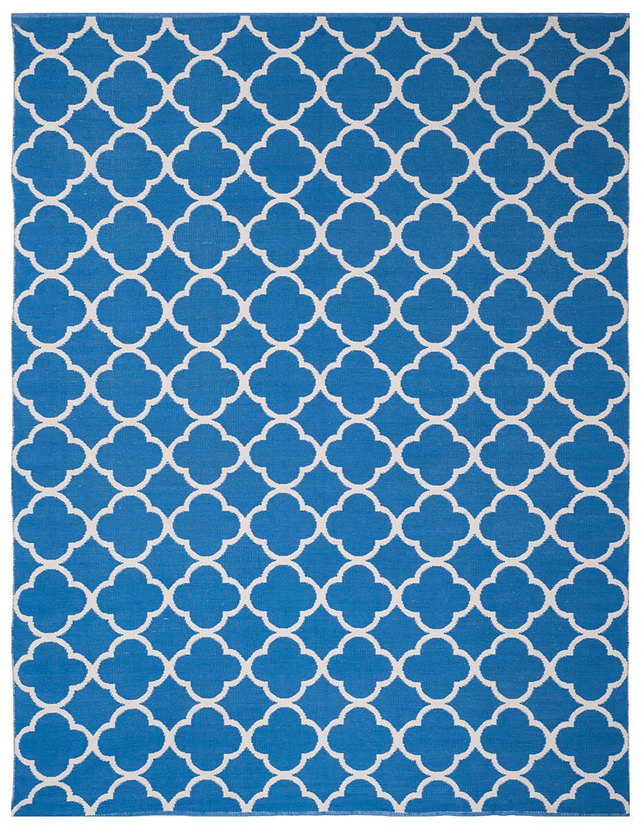 Safavieh Montauk Mtk725C Blue / Ivory Geometric Area Rug