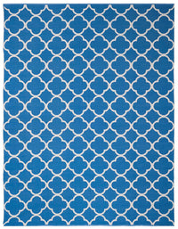 Safavieh Montauk Mtk725C Blue / Ivory Geometric Area Rug