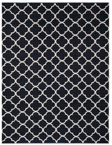 Safavieh Montauk Mtk725D Black / Ivory Rugs.