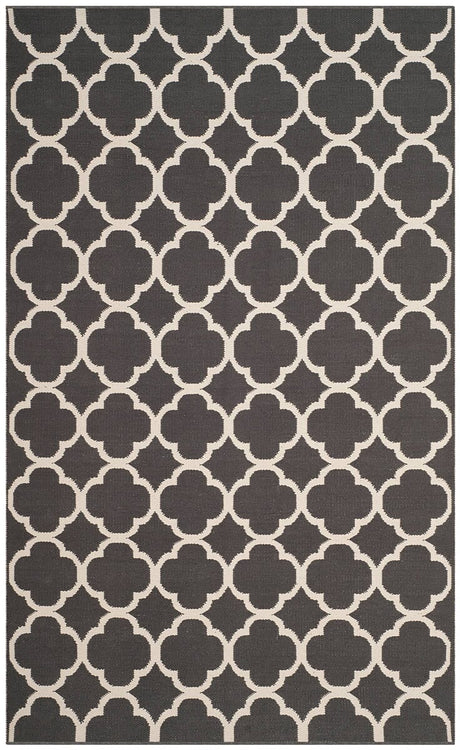 Safavieh Montauk Mtk725E Dark Grey / Ivory Rugs.