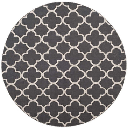 Safavieh Montauk Mtk725E Dark Grey / Ivory Geometric Area Rug