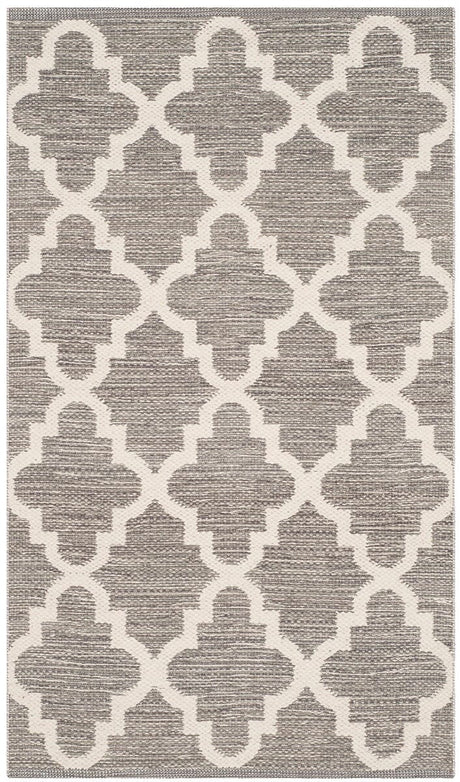 Safavieh Montauk Mtk810A Grey / Ivory Rugs.