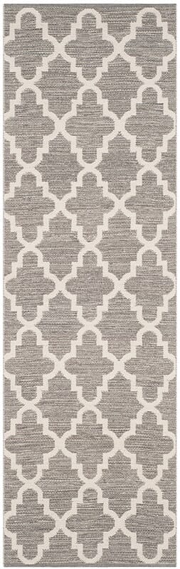 Safavieh Montauk Mtk810A Grey / Ivory Geometric Area Rug