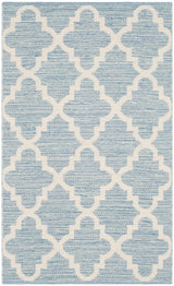 Safavieh Montauk Mtk810B Light Blue / Ivory Rugs.
