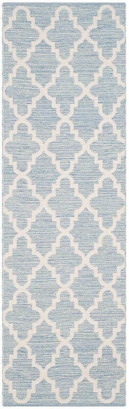 Safavieh Montauk Mtk810B Light Blue / Ivory Rugs.