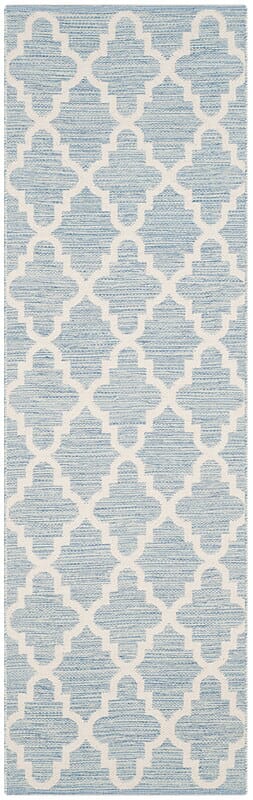 Safavieh Montauk Mtk810B Light Blue / Ivory Rugs.