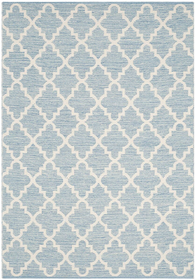 Safavieh Montauk Mtk810B Light Blue / Ivory Rugs.