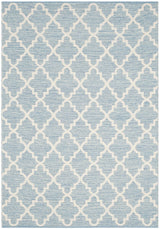Safavieh Montauk Mtk810B Light Blue / Ivory Rugs.