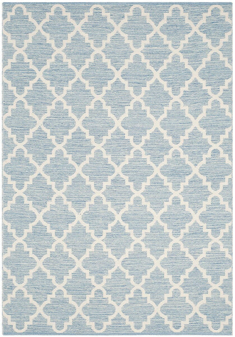 Safavieh Montauk Mtk810B Light Blue / Ivory Rugs.