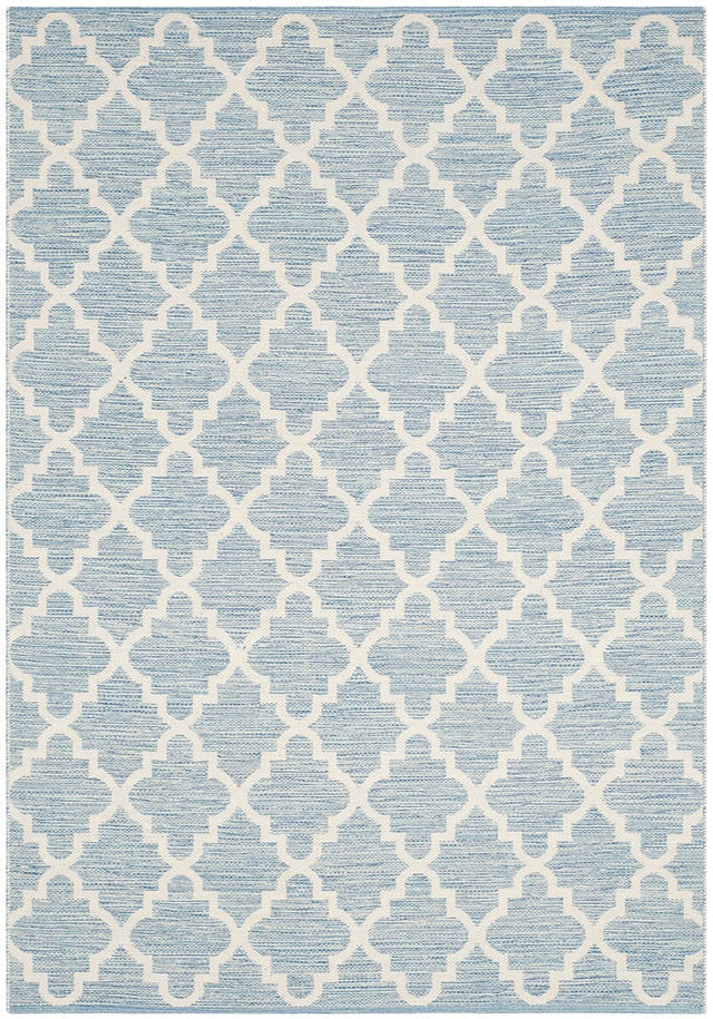 Safavieh Montauk Mtk810B Light Blue / Ivory Rugs.