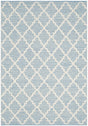 Safavieh Montauk Mtk810B Light Blue / Ivory Rugs.