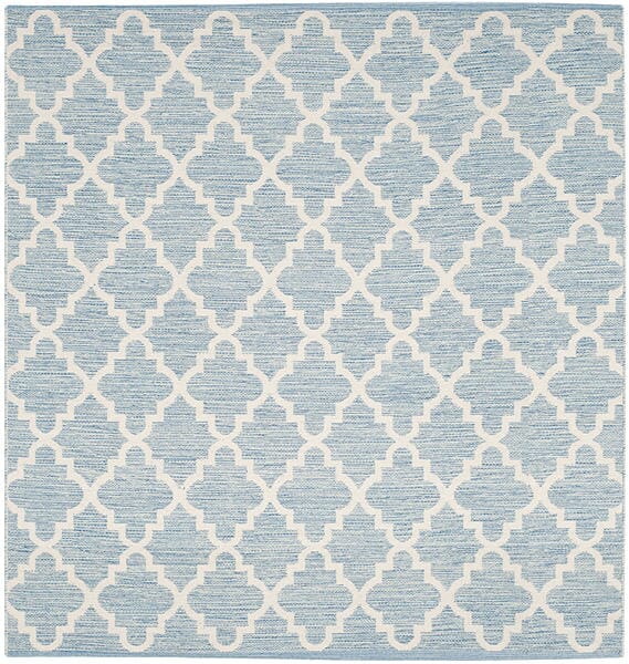 Safavieh Montauk Mtk810B Light Blue / Ivory Rugs.