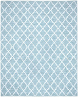 Safavieh Montauk Mtk810B Light Blue / Ivory Rugs.
