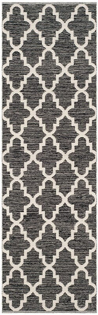 Safavieh Montauk Mtk810D Black / Ivory Geometric Area Rug