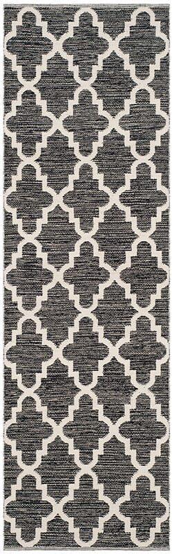 Safavieh Montauk Mtk810D Black / Ivory Rugs.