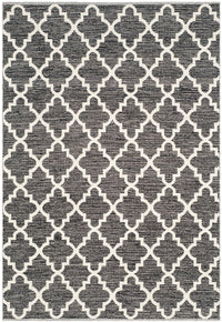 Safavieh Montauk Mtk810D Black / Ivory Geometric Area Rug