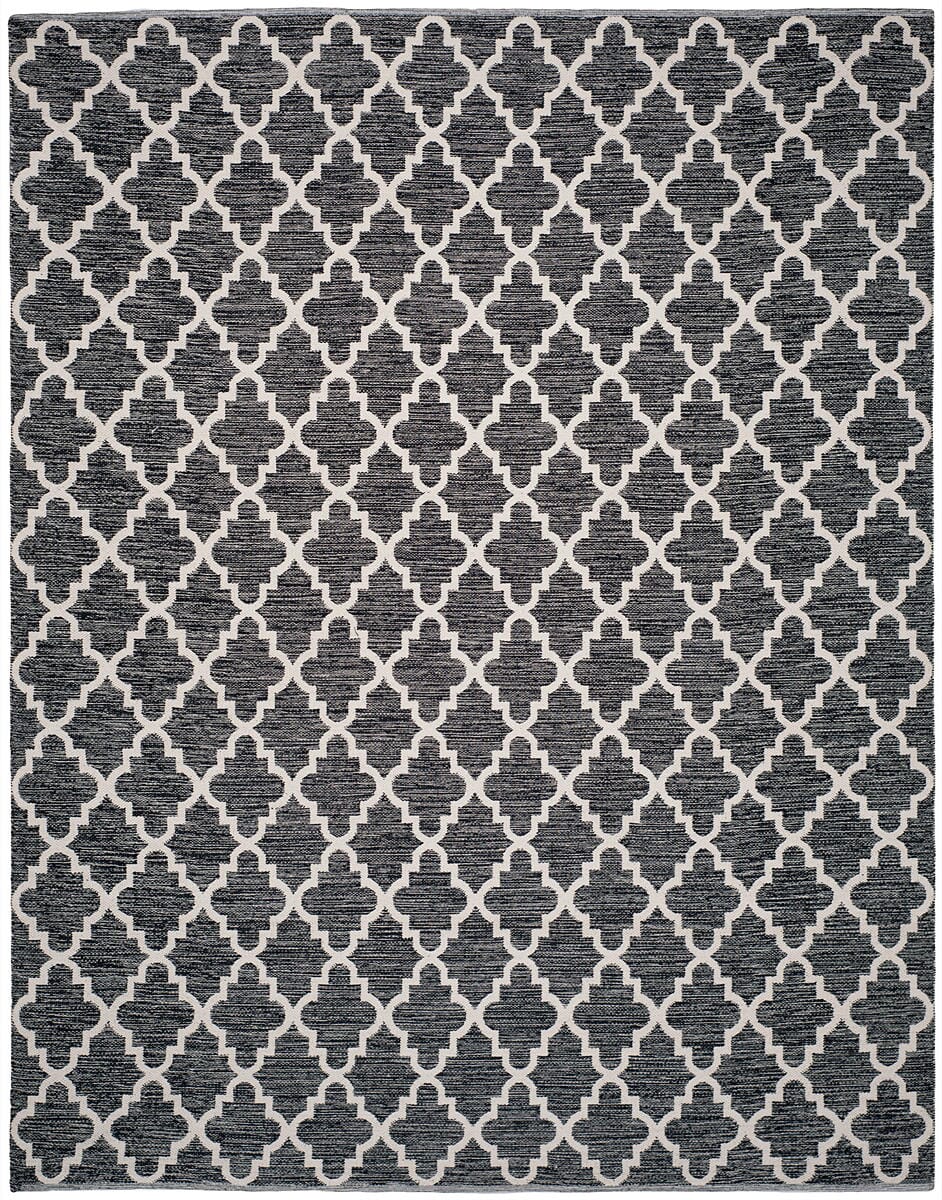 Safavieh Montauk Mtk810D Black / Ivory Rugs.